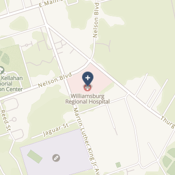 Williamsburg Regional Hospital on map