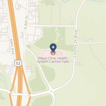 Mayo Clinic Health System-Cannon Falls on map