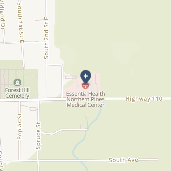 Essentia Health Northern Pines Medical Center on map