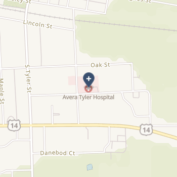 Avera Tyler Hospital on map