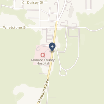 Monroe County Hospital on map