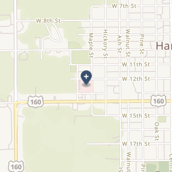 Harper Hospital District No 5 on map