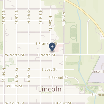 Lincoln County Hospital on map