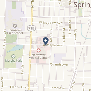 Northwest Medical Center-Springdale on map