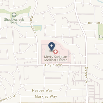 Mercy San Juan Medical Center on map