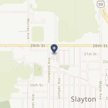 Murray County Memorial Hospital on map