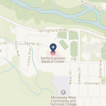 Sanford Jackson Medical Center on map
