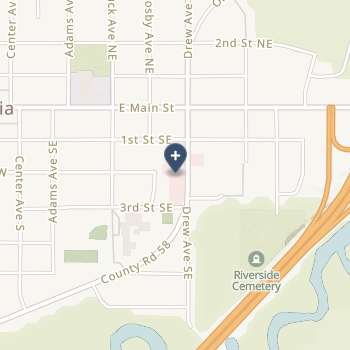 Madelia Community Hospital on map