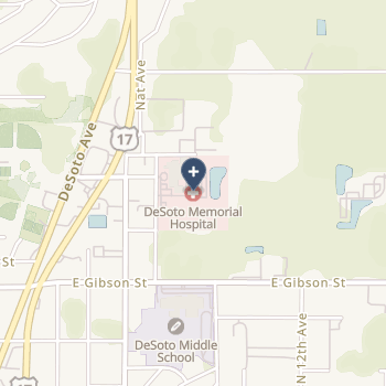 Desoto Memorial Hospital on map
