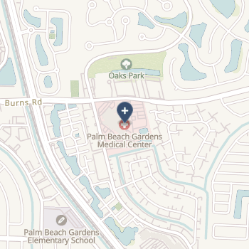 Palm Beach Gardens Medical Center on map