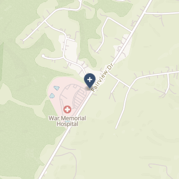 War Memorial Hospital Inc on map