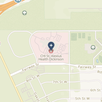 Chi St Alexius Health Dickinson on map