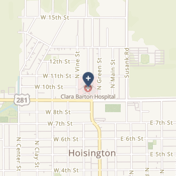 Clara Barton Hospital on map