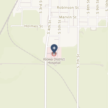 Kiowa District Hospital on map