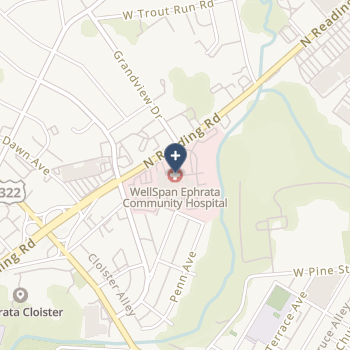 Wellspan Ephrata Community Hospital on map