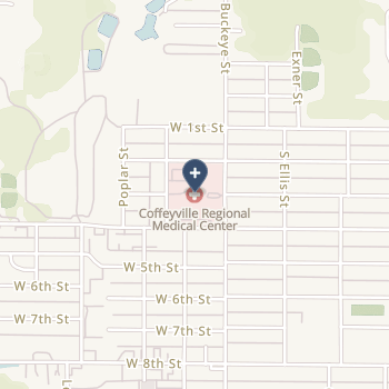 Coffeyville Regional Medical Center, Inc on map