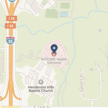 Integris Health Edmond on map