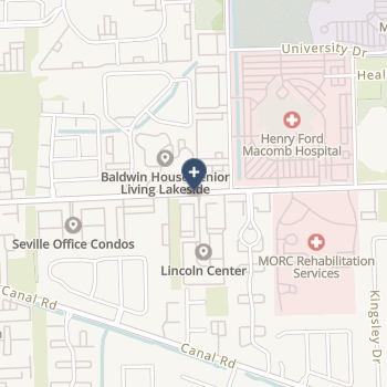 Henry Ford Macomb Hospital on map