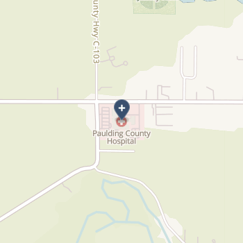 Paulding County Hospital on map