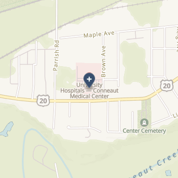 University Hospitals Conneaut Medical Center on map
