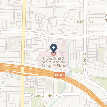 Baylor Regional Medical Center At Plano on map