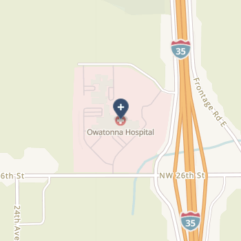 Owatonna Hospital on map