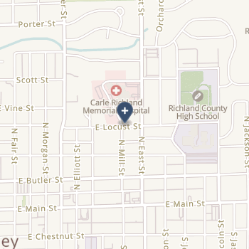 Richland Memorial Hospital on map