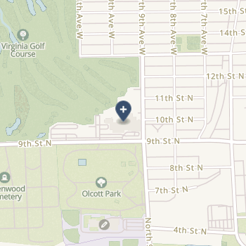 Essentia Health Virginia on map