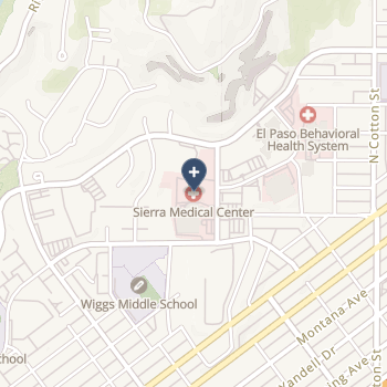 Sierra Medical Center on map