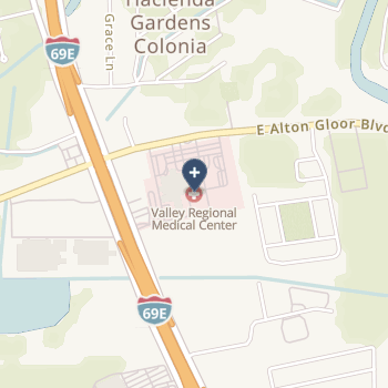 Valley Regional Medical Center on map