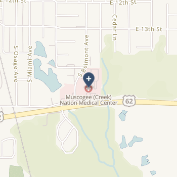 Muscogee (Creek) Nation Medical Center on map