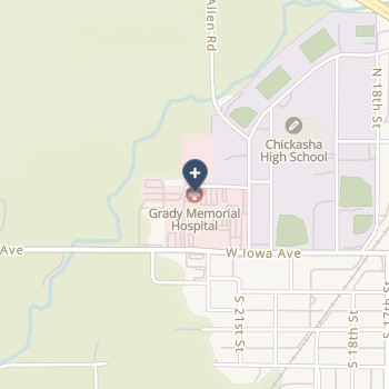 Grady Memorial Hospital on map