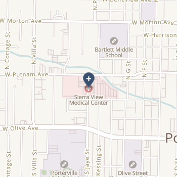 Sierra View Medical Center on map