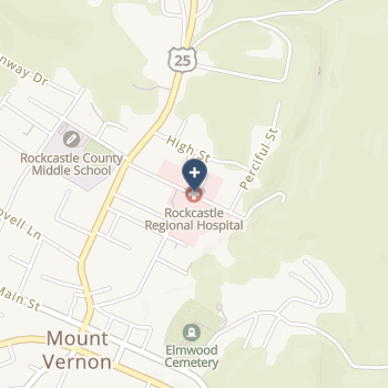 Rockcastle Regional Hospital & Respiratory Care Ct on map