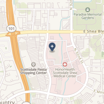 Scottsdale Shea Medical Center on map
