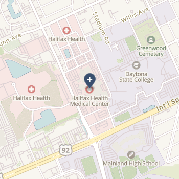 Halifax Health Medical Center on map