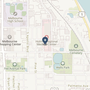 Holmes Regional Medical Center on map