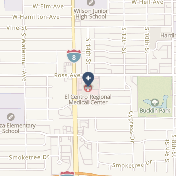 El Centro Regional Medical Center on map