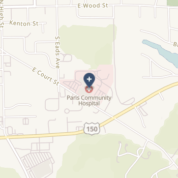 Paris Community Hospital on map