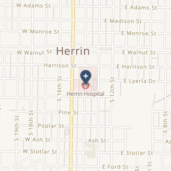 Herrin Hospital on map