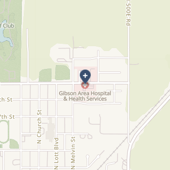 Gibson Community Hospital on map