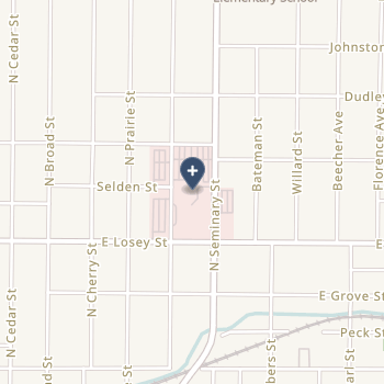 Galesburg Cottage Hospital on map