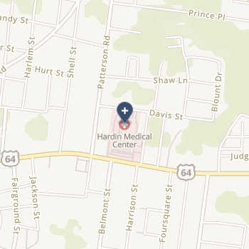 Hardin Medical Center on map