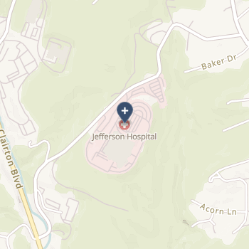 Jefferson Hospital on map