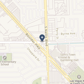 Desert Springs Hospital on map