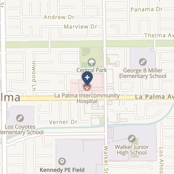 La Palma Intercommunity Hospital on map