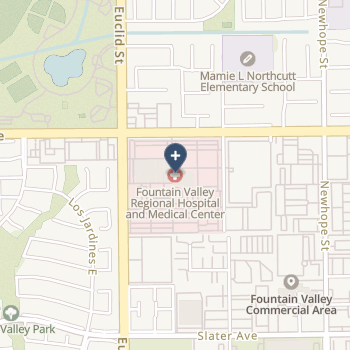 Fountain Valley Regional Hospital & Medical Center on map