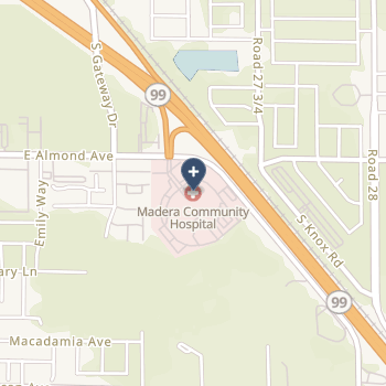 Madera Community Hospital on map