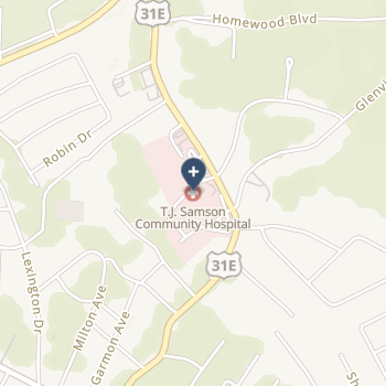 T j Samson Community Hospital on map
