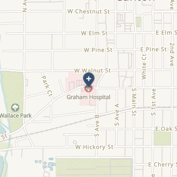 Graham Hospital Association on map